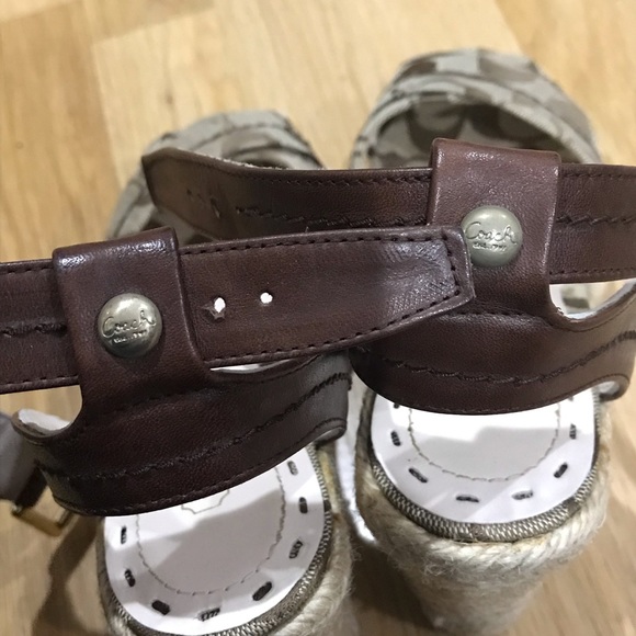 Stunning Coach Espadrilles size 7. Excellent condition. Worn once. - Picture 4 of 11